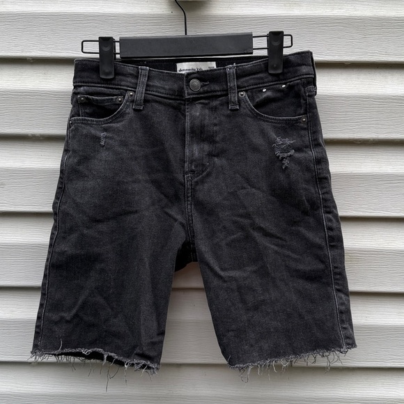 abercrombie kids Other - Abercrombie Kids Black Denim Shorts